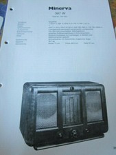 Schaltplan Radio Minerva 397 W 1938/39