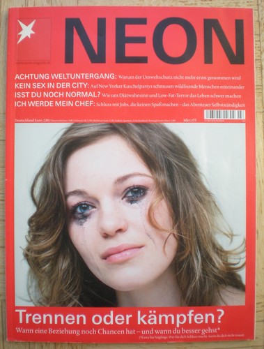 Stern neon magazin - magazin, märz