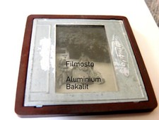 Motorrad Seitenwagen Stab Filmosto Germany Orig. Dia  WK 2  Aluminium Bakelit