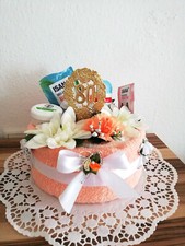 Handtuchtorte * 80. Geburtstag