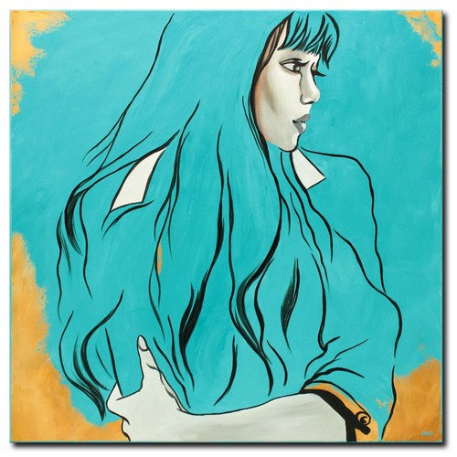 Acryl bild gemälde modern - acryl,