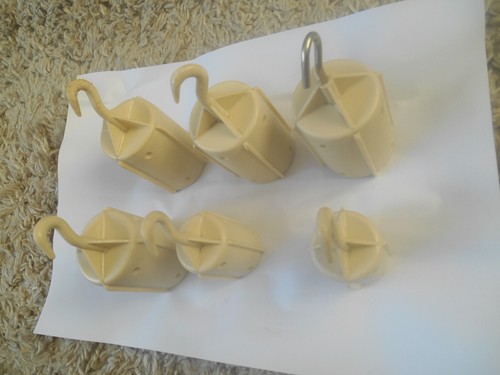 Brother ribber gewichte 4 - 6, (4