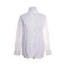 Zara, Hemd, Größe: M, Weiß, Leinen, Einfarbig, Damen #n3A