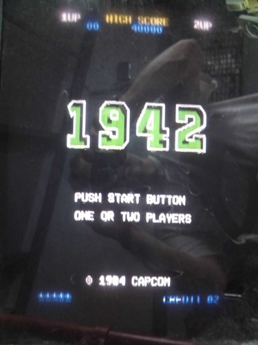 Vintage 1942 arcade pcb - 1942,