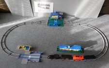 Lego Eisenbahn 171 Lok 4,5 Dampflok Tender Waggon´s mit Schienen Weichen