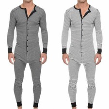 Herren Gestreift Langarm