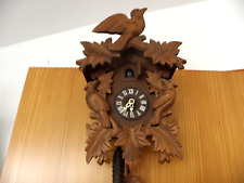 Alte Schwarzwälder Kuckucks Uhr Holz geschnitzt Bastler