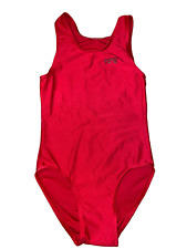 Jungen Gr. 140 rot Ervy Body Trikot ärmellos Geräteturnen Kunstturnen Turnen