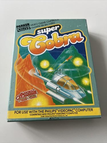 Super cobra philips videopac - cobra,