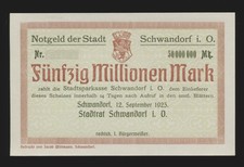 Schwandorf i. O.  50 Millionen