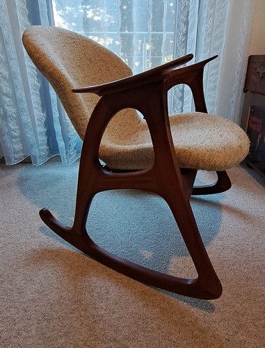 Rocking chair teak - rocking, chair-teak