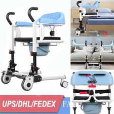 Krankenfahrstuhl mit geteiltem