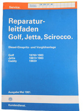 Reparaturleitfaden VW Golf 1 1,5l + 1,6l Dieselmotor CK CR CY JK Einspritzanlage