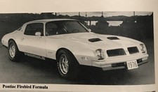 Pontiac Firebird Formula Coupé 400 6,6 V8 Chevrolet Camaro 5,7 V8 Fahrzeugbrief