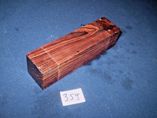 Königsholz Veilchenholz Messergriff XL    150 x 38 x 37 mm   Nr. 359