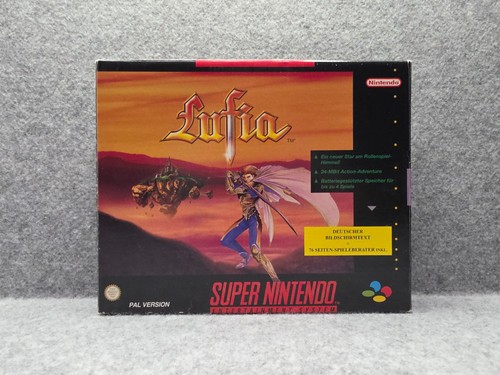 Lufia snes super - lufia, nintendo