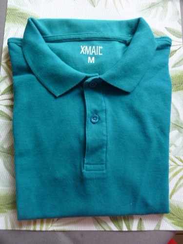 Herren polo shirt petrol - herren, m
