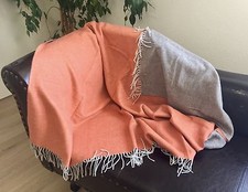 Wollplaid doppelseitig mit