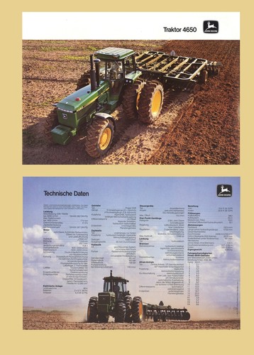 John deere traktor 4650 - john,