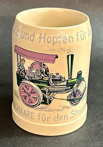Bierkrug dampfwalze - bierkrug,
