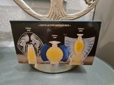 Parfum Miniaturen Set Lalique, Les Flacons Miniatures & Box