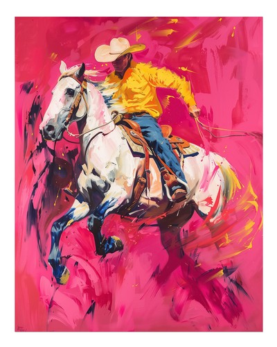 Dynamische cowboy und - cowboy-,