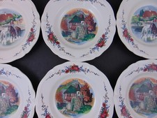 6 tiefe Speiseteller