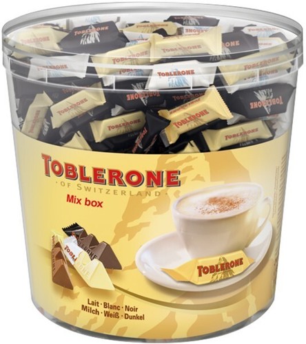 Toblerone milk dark white - toblerone,