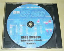 KORG  DW-8000 - CD mit Program