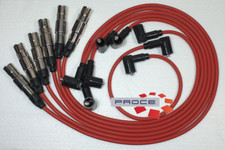 Zündkabel rot VW VR6 Golf Passat Vento 2,8 2,9 VR6 AAA ABV -93