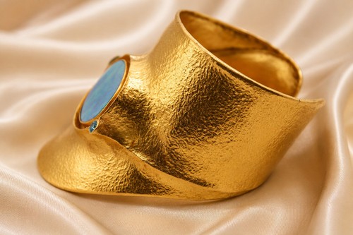 Opal armreif zobel gold - gold, 750