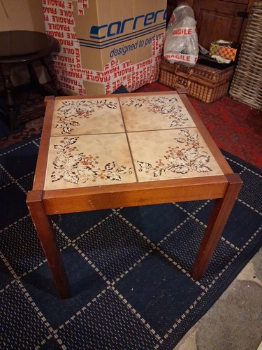 Vintage couchtisch mit - vintage,