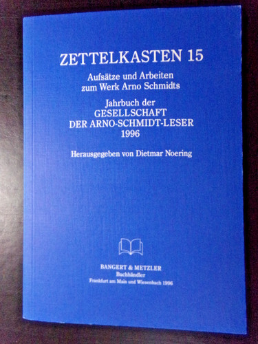 Zettelkasten aufsätze - zettelkasten, 15