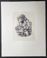 A. Paul Weber Schachspieler II