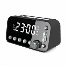 Funk DAB+Radiowecker Tischuhr FM UKW Uhrenradio Alarm 2 USB LED Projektion U8U8