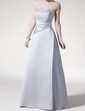 Silber Satin formelles