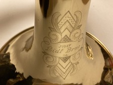 Josef Lidl Waldhorn in B, Brno, mit Koffer, spielbereit