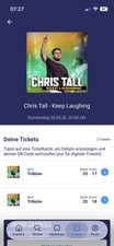 2 Karten für Cris Tall (Keep