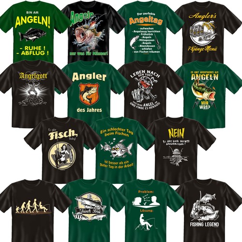 Angler shirt angel - angler, t-shirt