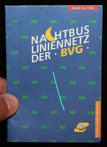 Nachtbus liniennetz der bvg - der,