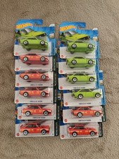 12x Hot Wheels Ford Escort RS2000 Grün Rot 1:64