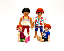 PLAYMOBIL Figuren Familie Mann Frau Kinder 4 Personen Family Patchwork