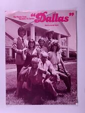 Dallas J R Ewing BBC TV-Serie Noten Original Vintage Titellied 1978