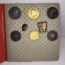 Set Of 6 Pins Josip Broz Tito