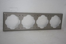 Busch & Jäger IMPULS 4-fach Rahmen in champagner