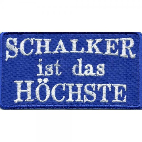 Aufnäher schalker ist - aufnÄher,