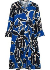 Stufenkleid aus Viskose Gr 42