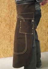 TOP Beschlagschürze aus Leder