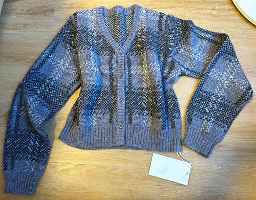 Damen strickjacke cardigan - strickjacke,