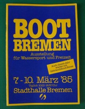 BOOT Bremen Austellung für Wassersport & Freizeit 1985 Stadthalle Bremen B-16951